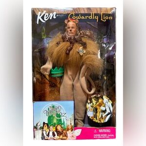 Barbie Wizard of Oz lion NIB